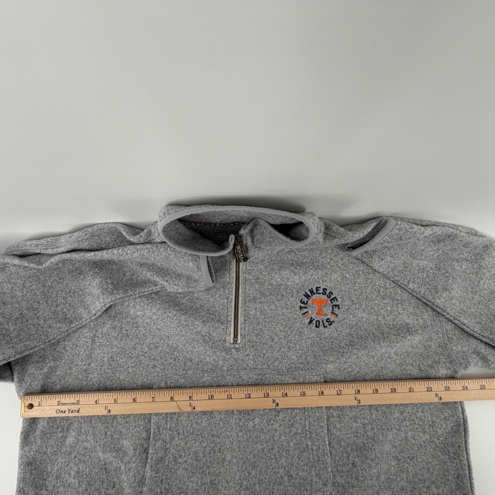 NWOT Summit SportS Tennessee Vols 1/4 Zip Sweatshirt Wm Small Copped Pocket - Picture 10 of 13